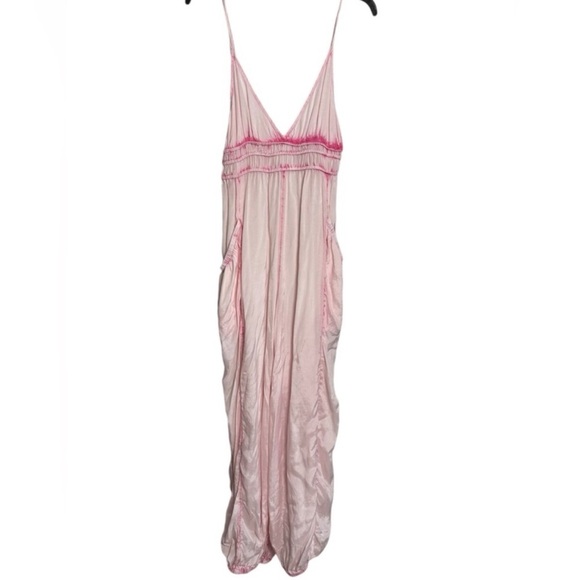 Urban Outfitters Out From Under Holden Cargo Romper Pink Wash XS - Picture 6 of 9